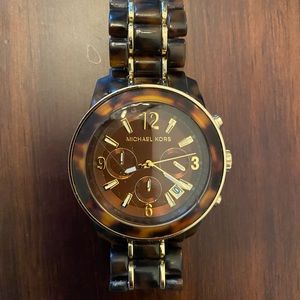 Michael Kors Tortoise watch